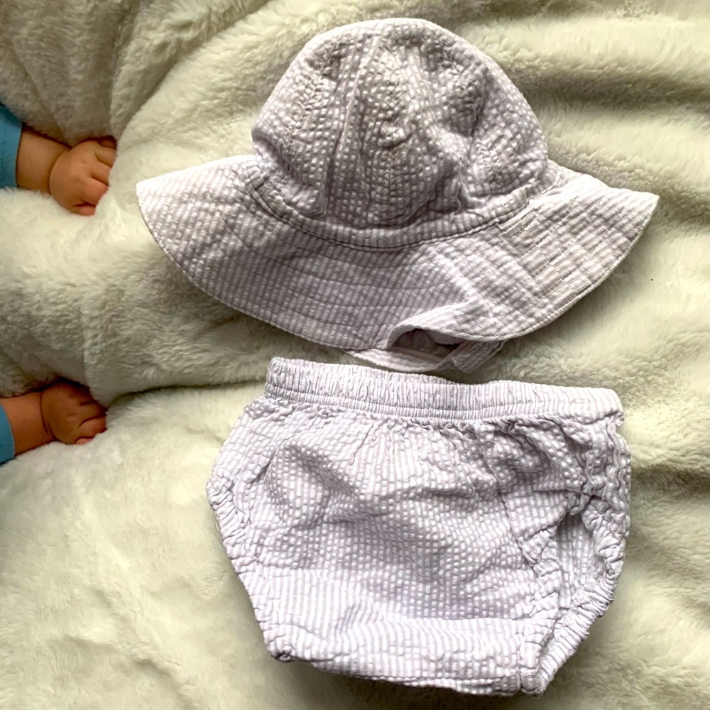 Searsucker baby set
